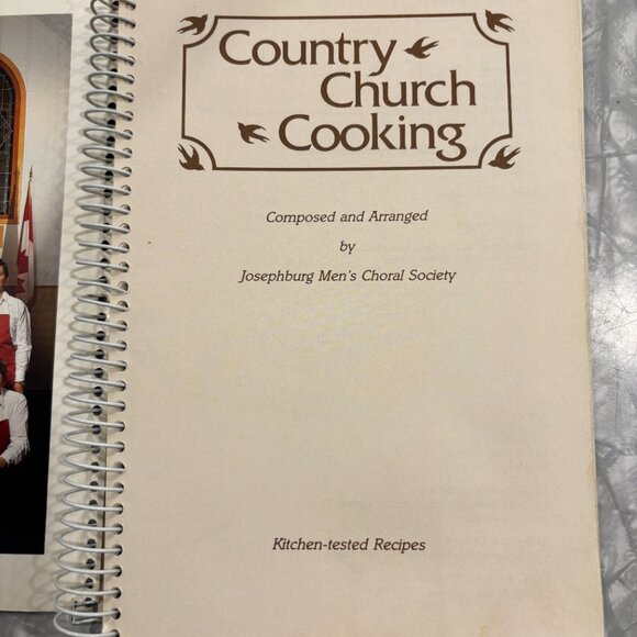 Country Church Cooking Josephburg Men's Choral Society Fort Saskatchewan 1984 - Picture 5 of 12
